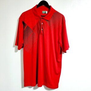 Ben Hogan Men's XL Performance Red Short Sleeve Golf Polo/Shirt